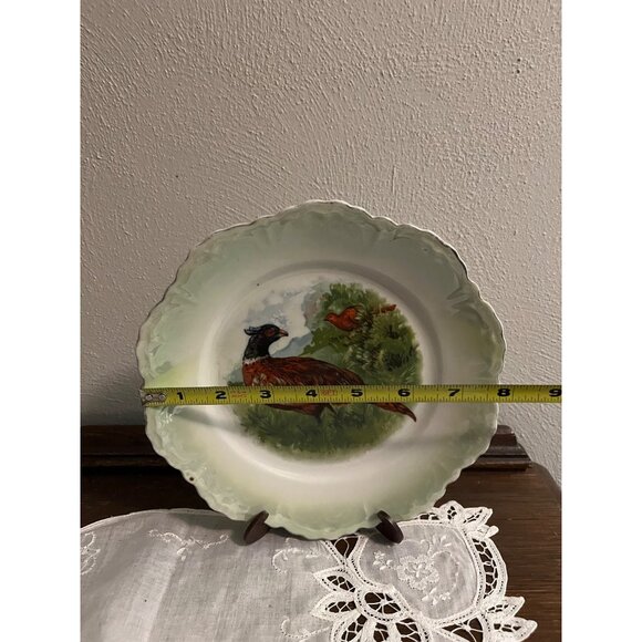 Vintage German Pheasant Plate - Picture 3 of 5
